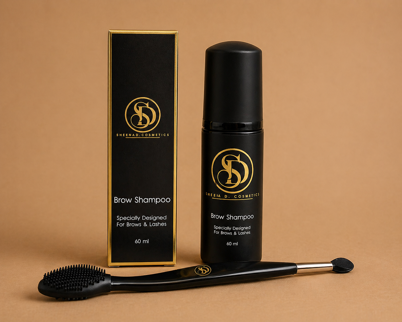 BROW SHAMPOO & BRUSH