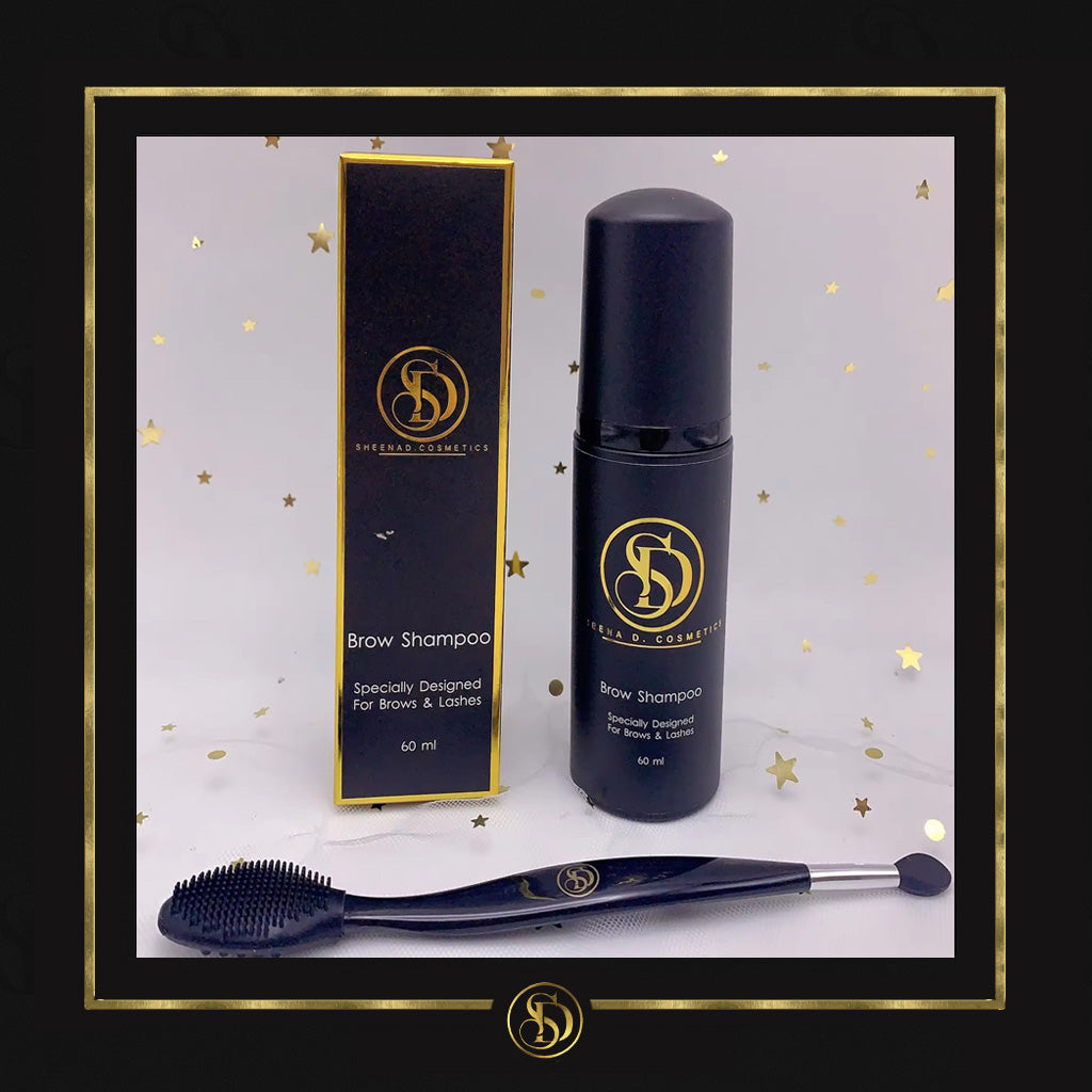 BROW SHAMPOO & BRUSH